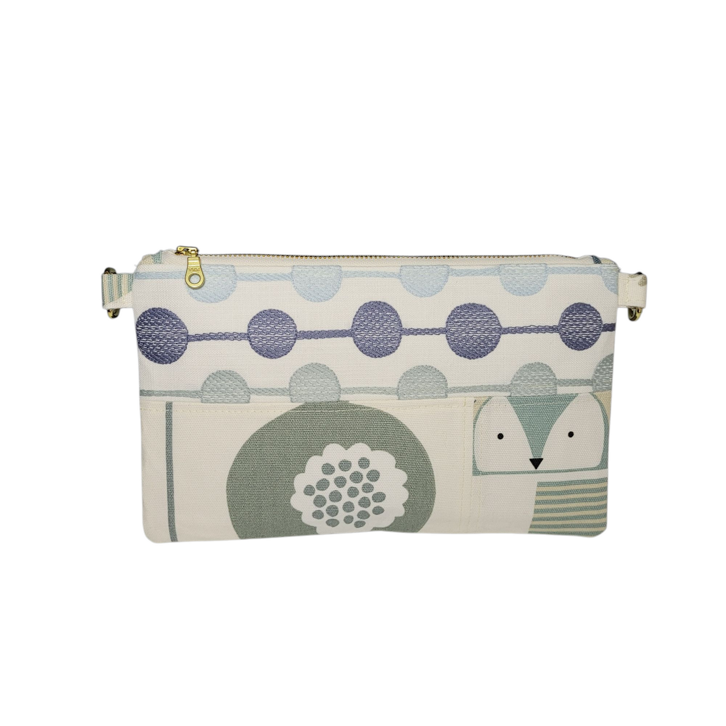 Kelly Convertible Bag - Patchwork Pale Blue