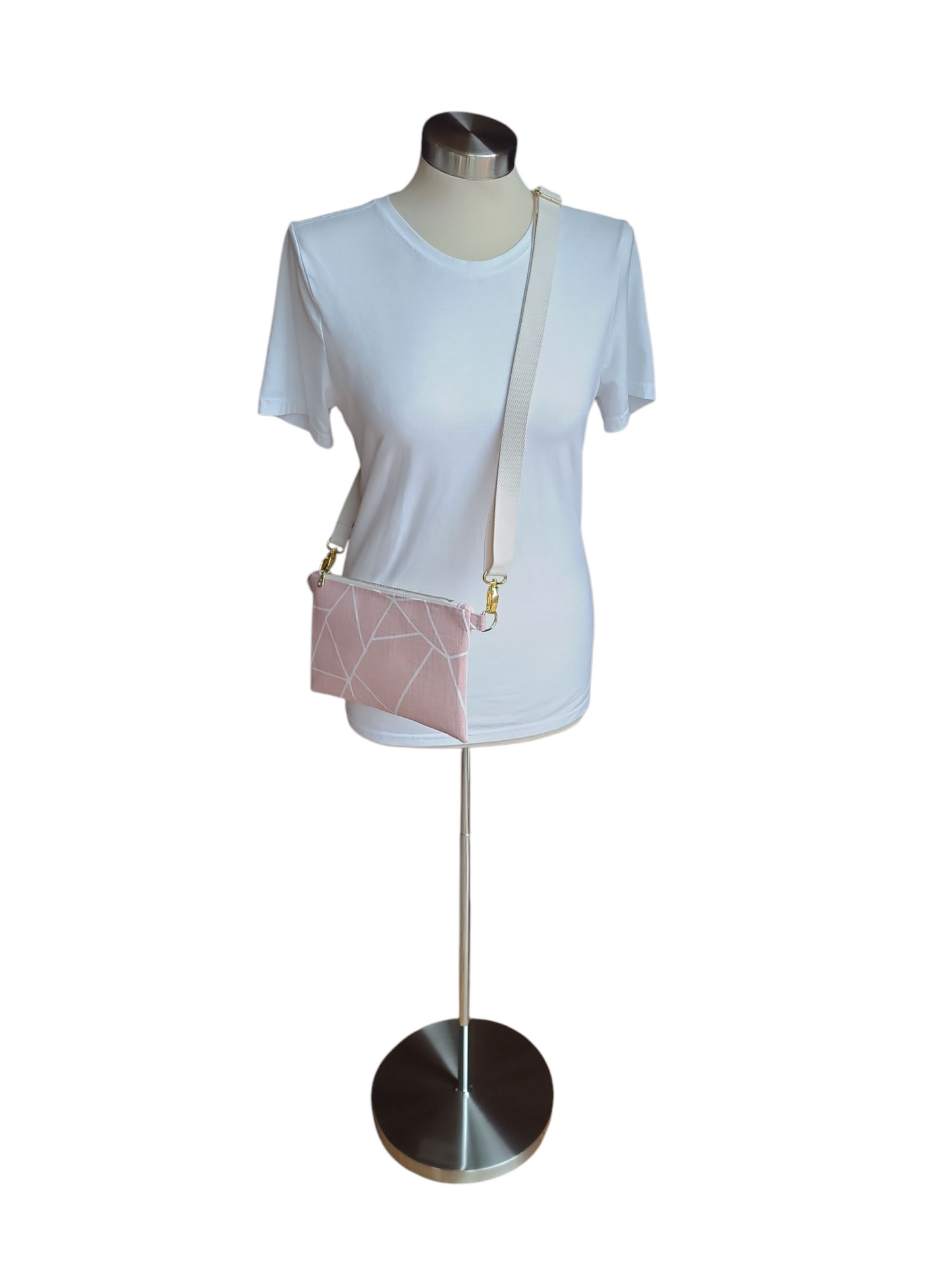 Kelly Convertible Bag - Shattered Pink