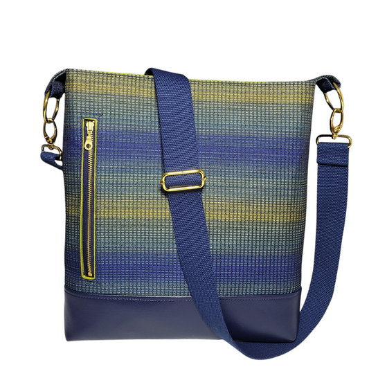 Jessie Crossbody Bag - Blue/Green