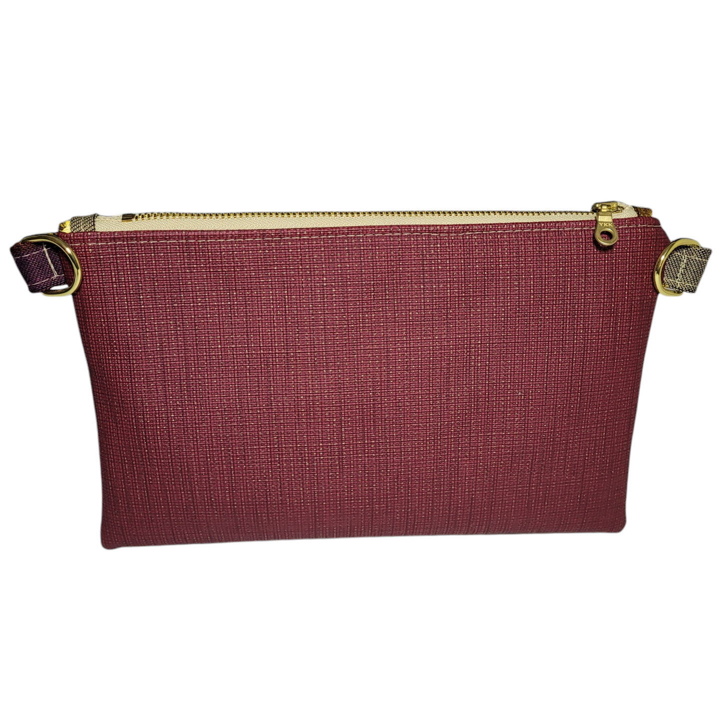 Kelly Convertible Bag - Maroon/Yellow