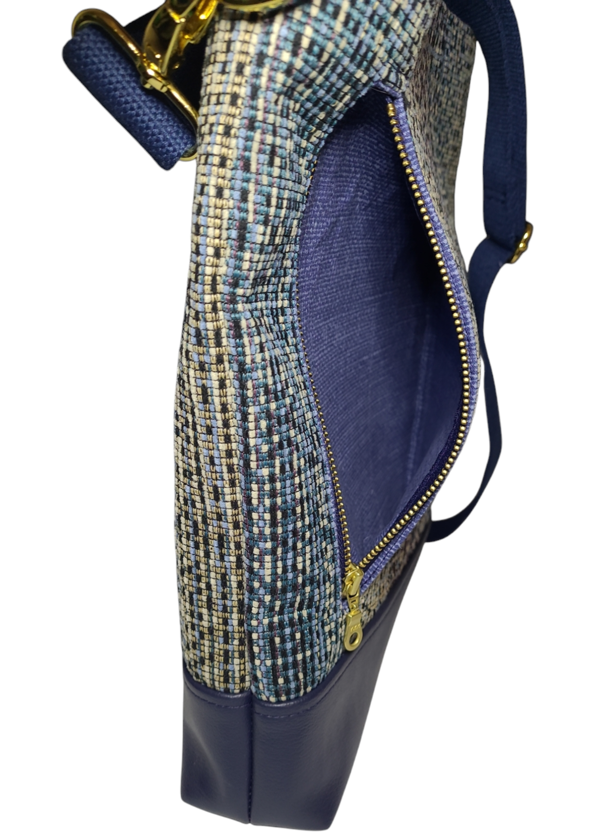 Jessie Crossbody Bag - Navy/Plum