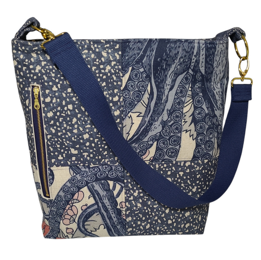 Bella Patchwork Bag - Octopus Tentacles