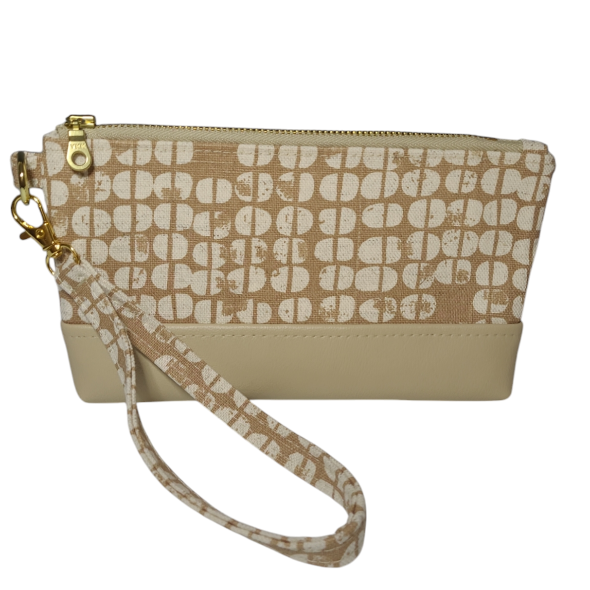 Wristlet - Beige Fossil