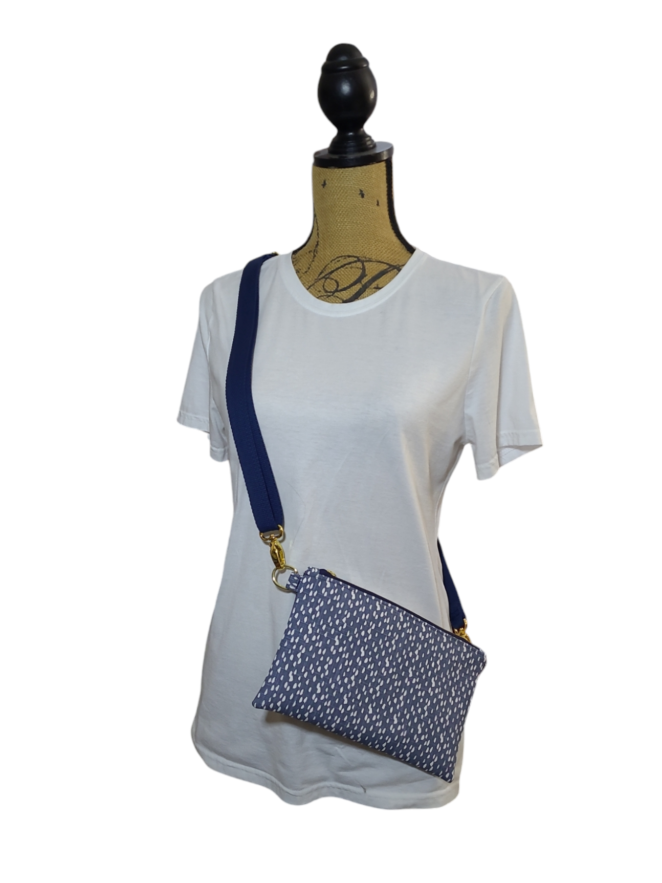 Kelly Convertible Bag - Navy