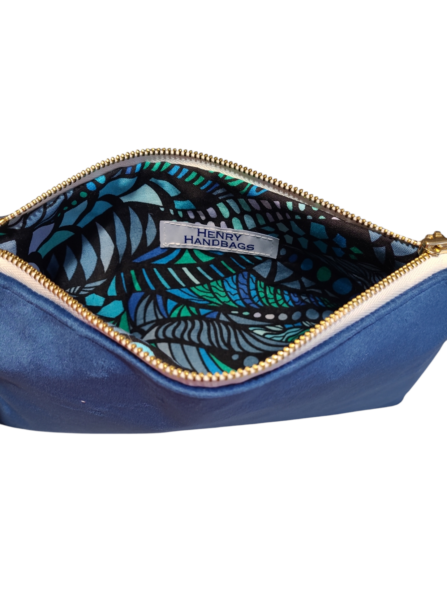 Kelly Convertible Bag - Blue Velvet
