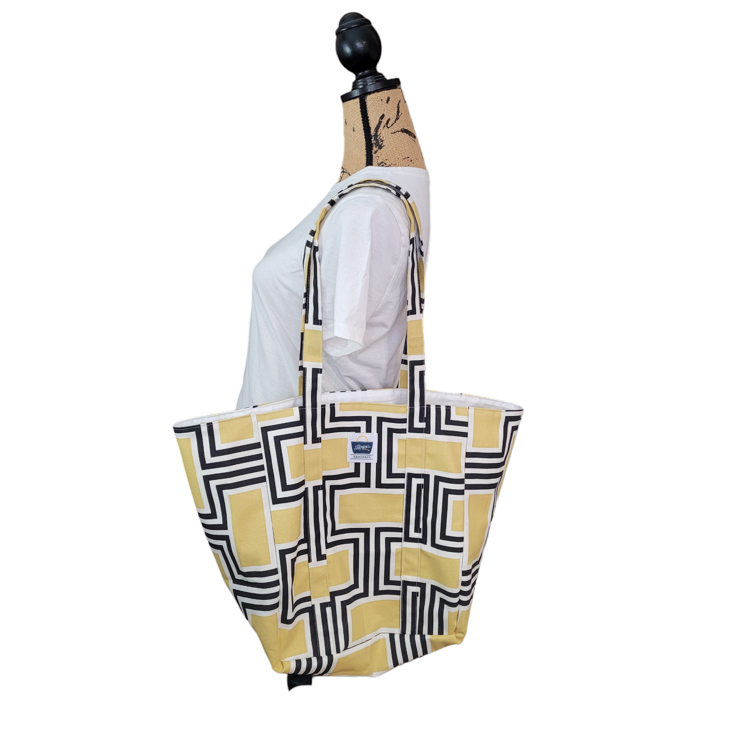 Market Bag - Yellow/Black