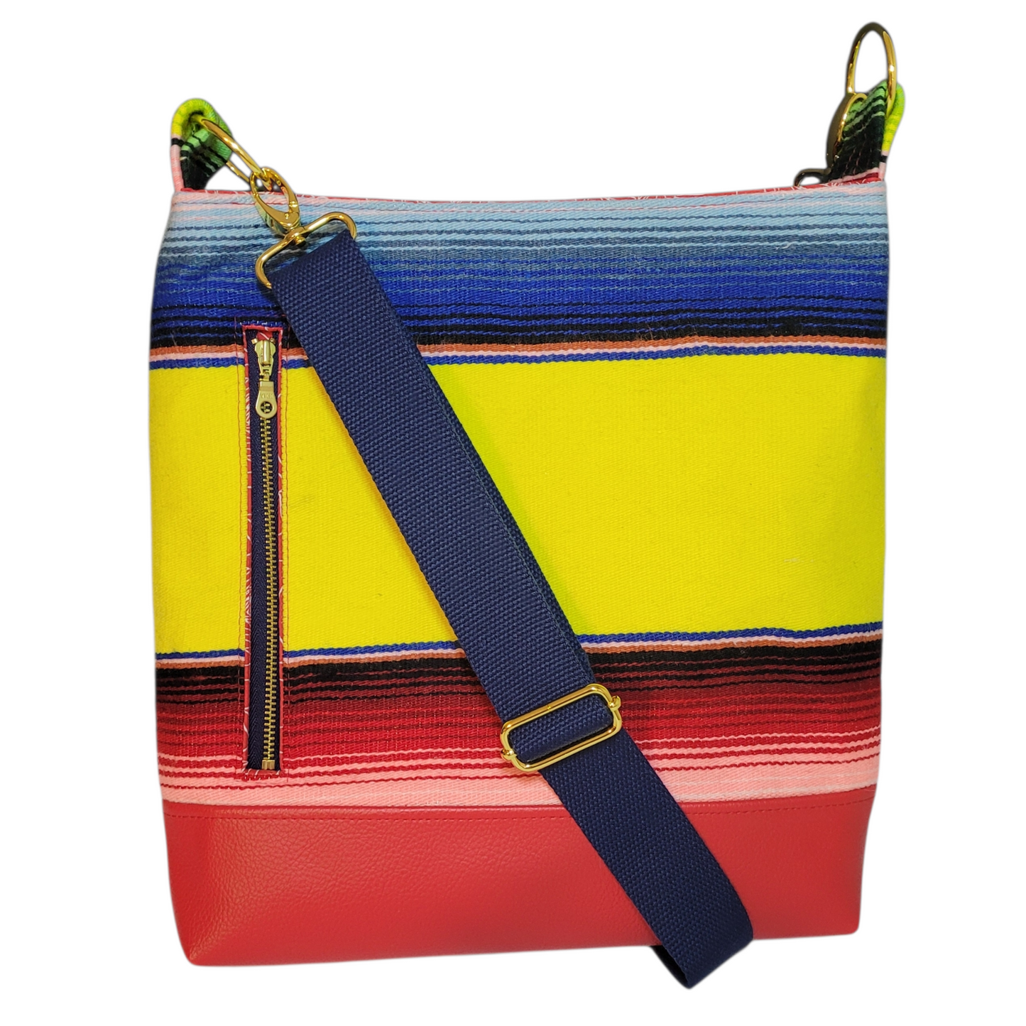 Jessie Crossbody Bag - Red/Yellow