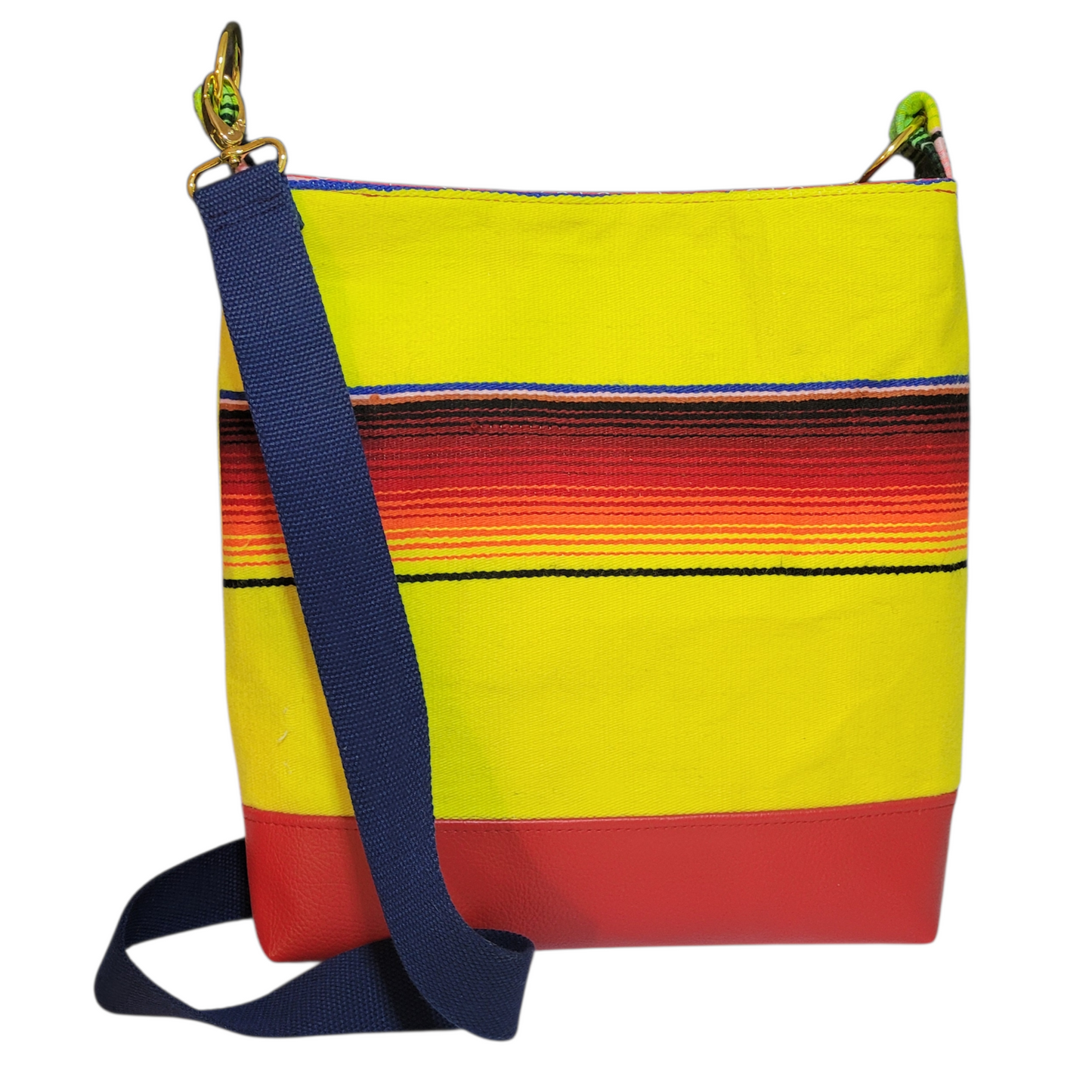 Jessie Crossbody Bag - Red/Yellow