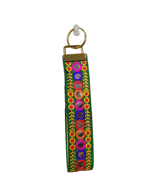 Key Fob - Green/Yellow