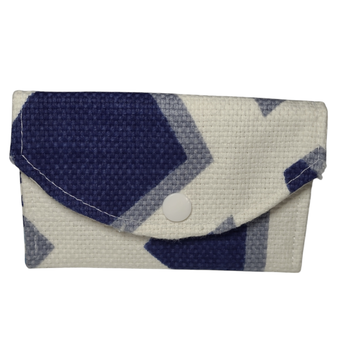 Snap Wallet - Blue/White