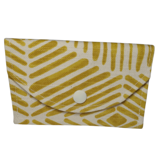 Snap Wallet - Mustard Yellow