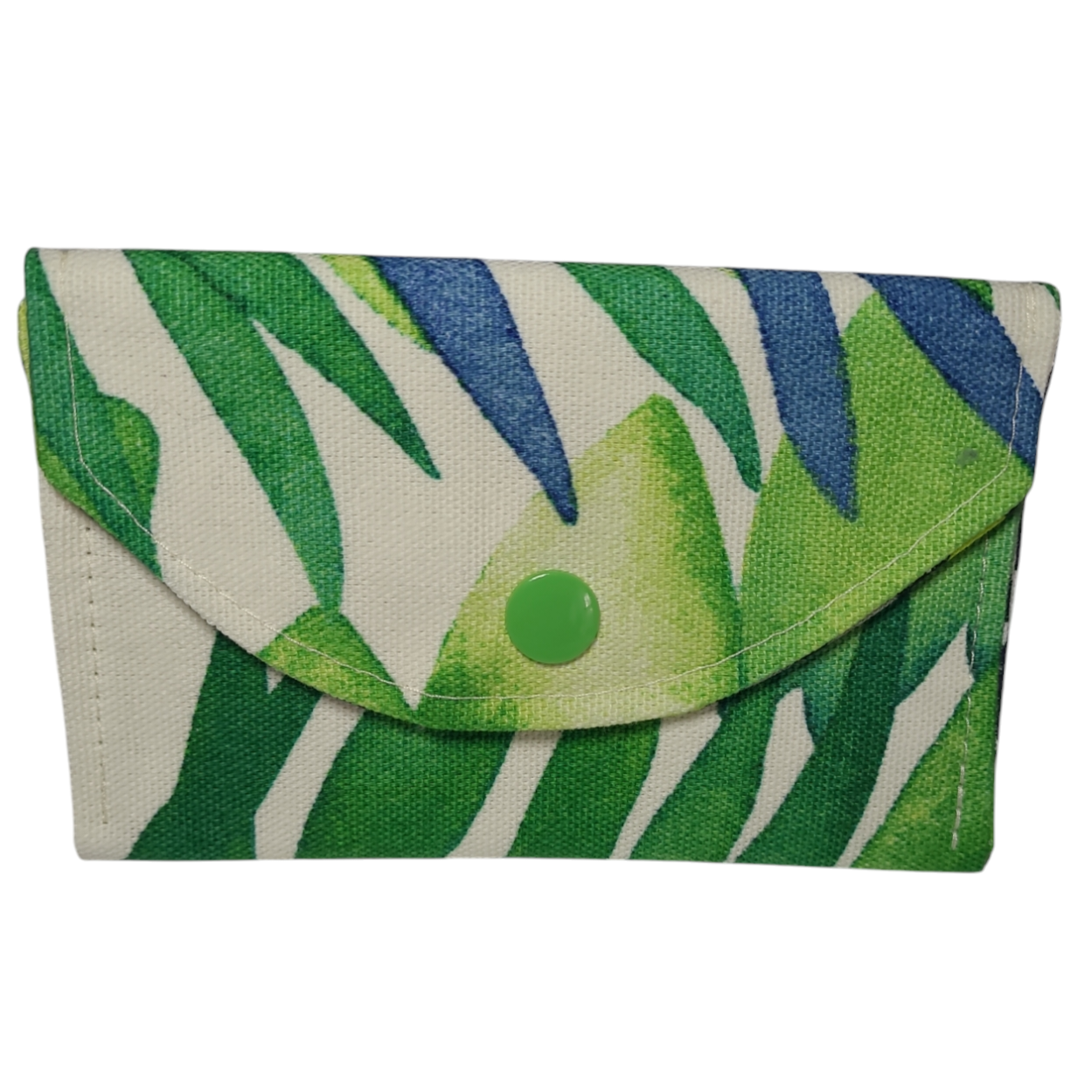 Snap Wallet - Green Leaves